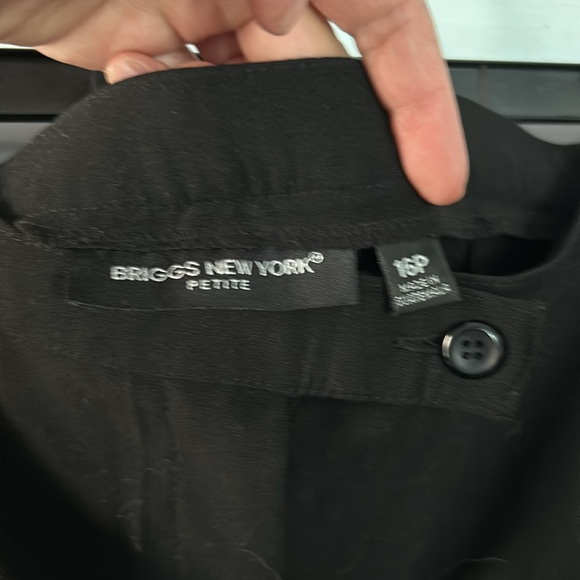 Black formal dress pants. 16 petite - Picture 3 of 4